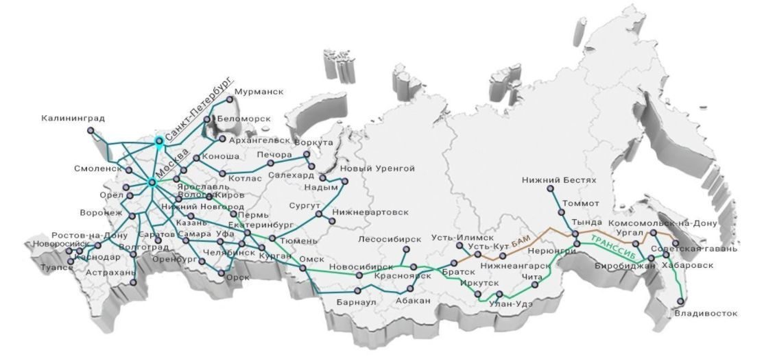 Жд пути москвы. Карта железных дорог Москва Воркута. ЖД Москва Воркута на карте. Железные дороги Воркута карта. Карта железной дороги Москва Воркута.